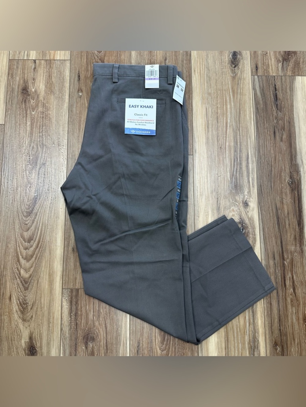 New Dockers Classic Fit Easy Khaki Chino Pants, 38x32